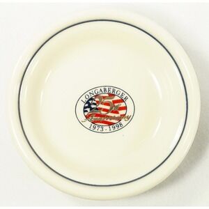 Longaberger Grandma Bonnies Miniature Pie Plate 25th Anniversary Collectors Club